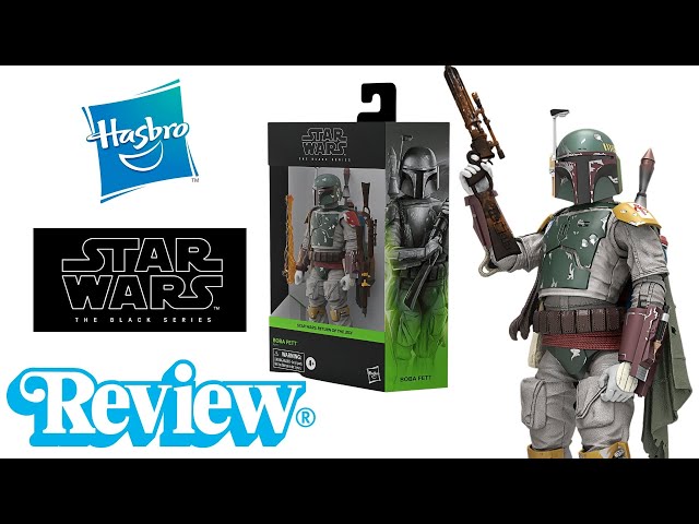 Star Wars The Black Series Deluxe BOBA FETT (Return of the Jedi #6