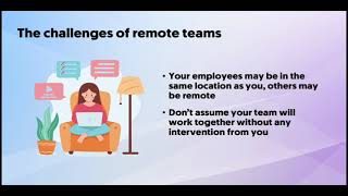 Part 2 | Managing Remote Teams |   Challenges of remote teams