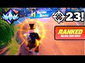 Unimaginable 23 Kill Fortnite *UNREAL* Ranked Reload Zero Build Win Gameplay!