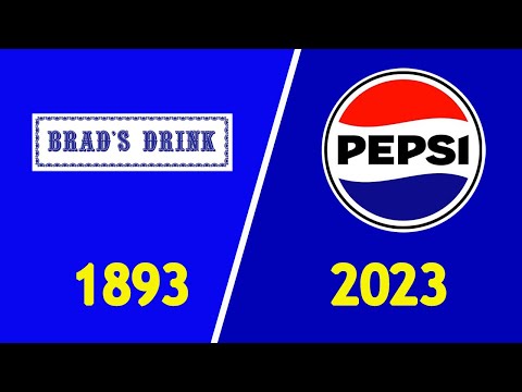 Pepsi Logo Evolution History 1893 2023 Present New Logo 