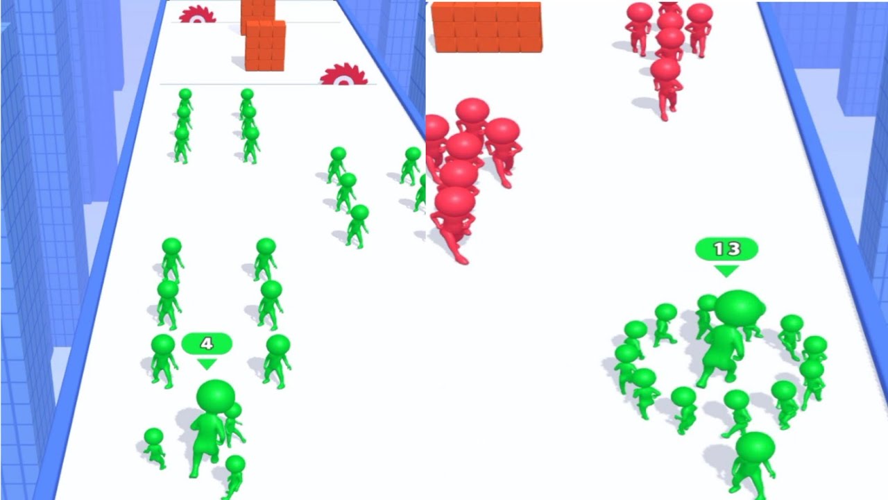 Circle Run Game Play Walkthrough all IOS and android Max Levels Part-6 ...