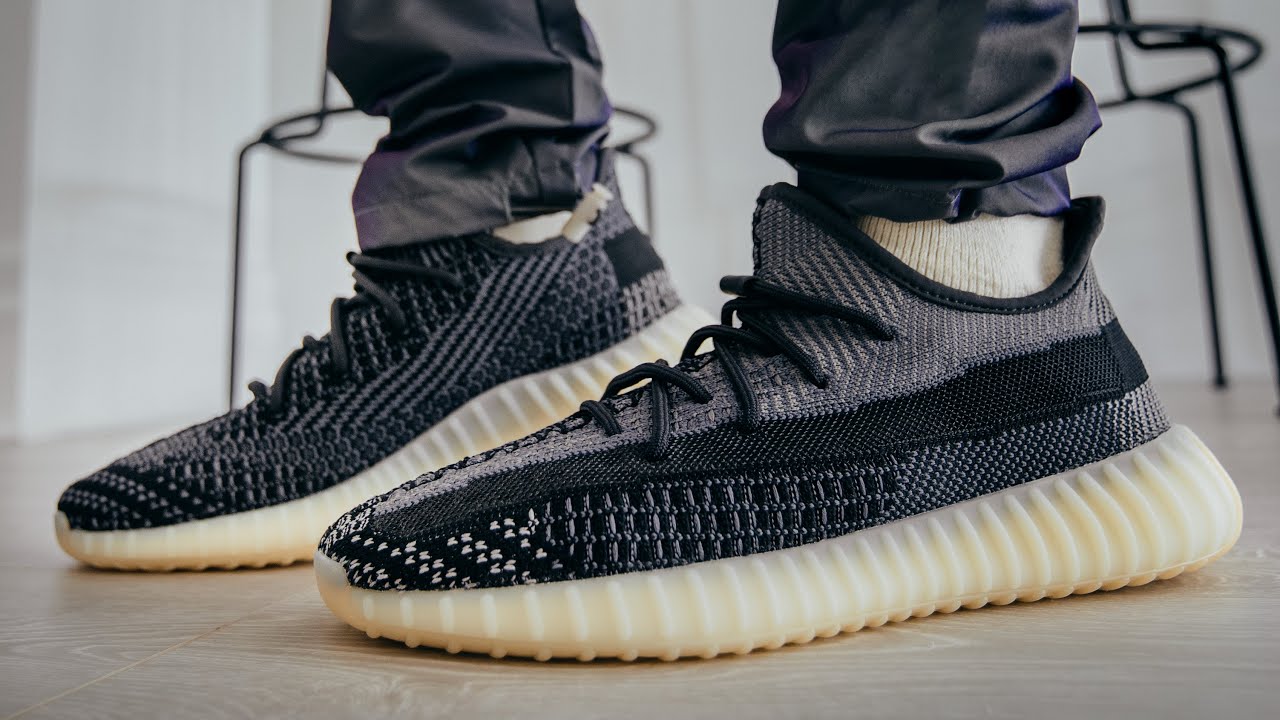 ARE THE ‘CARBON’ THE BEST YEEZY 350 V2 OF THE YEAR? (REVIEW & ON FEET ...