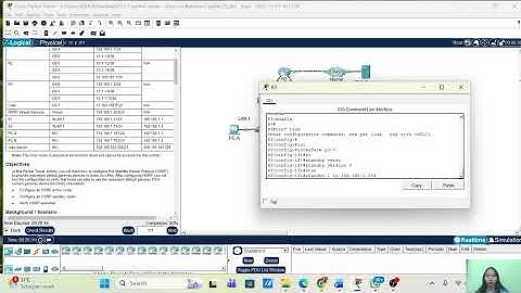 9.3.3 Packet Tracer - HSRP Configuration Guide
