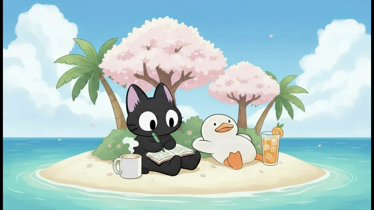 Sunlight, Coffee, and Nowhere to Be | Cozy Lofi #lofihiphop #chillmusic #coffeemusic #studymusic