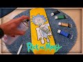 Creo la Tavola Di RICK And MORTY - CUSTOM Skate ITA