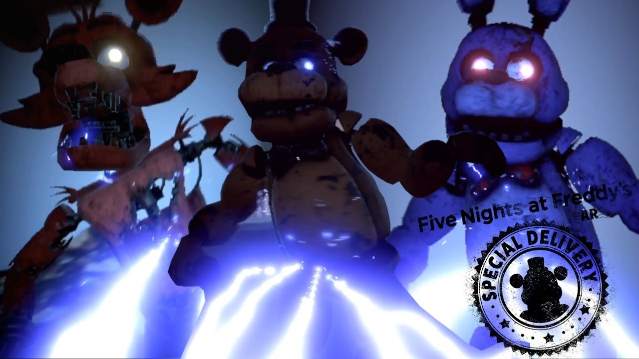 Фнаф доставка на андроид. ФНАФ специальная доставка. FNAF ar Balloon boy мини набор. Special delivery FNAF illustration.