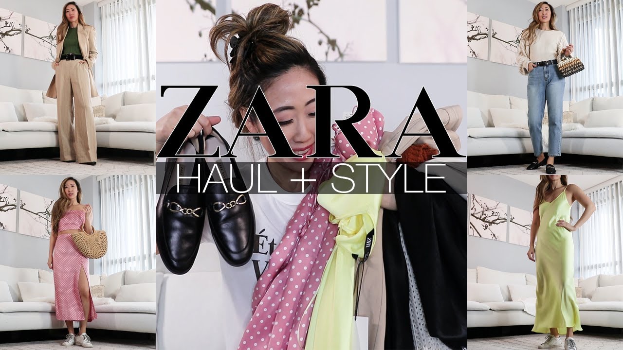 ZARA HAUL + STYLE YouTube