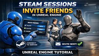 UE5 Steam Multiplayer EP4 – Friends List &amp; Invites
