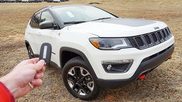 2018 Jeep Compass Trailhawk: Start Up, Walkaround, Test Drive and Review