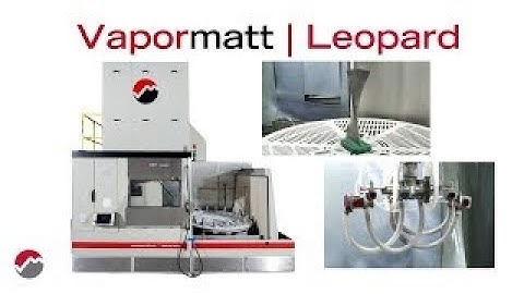 Vapormatt Automatic Leopard Horizontal Wet Blasting Machine