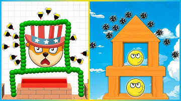 Save Balls VS Save the Ball: Brain Puzzle - All Levels SpeedRun Gameplay