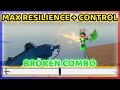 I CAUGHT A MEGALODON WITH MAX CONTROL AND RESILIENCE ROBLOX FISCH!