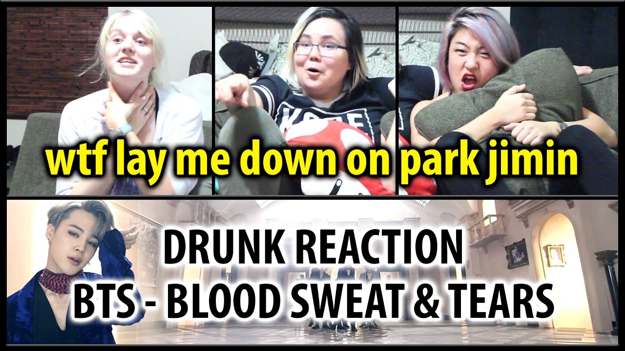 Drunk Family Reacts BTS Blood Sweat Tears