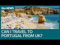 Holiday confusion as Portugal added to some UK coronavirus quarantine lists but not others |ITV News
