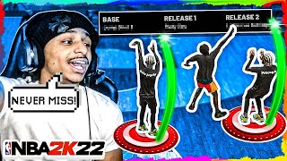 NEW BEST JUMPSHOT FOR EVERY ARCHETYPE  - NON STOP GREENLIGHTS😳 NBA 2K22