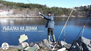 Рыбалка в Норвегии 2021 Рыбалка на донки с берега. Норвегия. Рыбалка. Камбала.