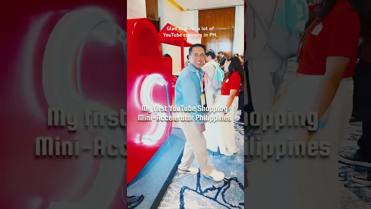 My first YouTube Mini Accelerator Program Philippines Event 2025