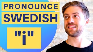 Swedish pronunciation: I sound