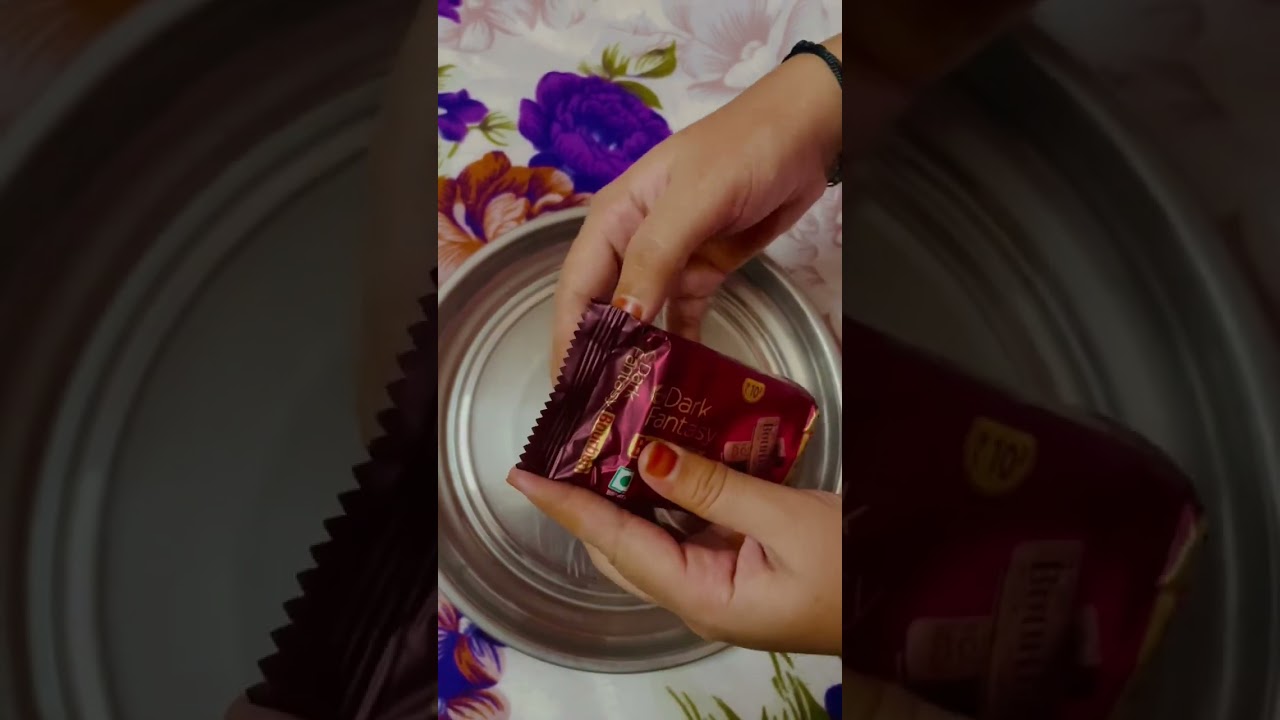 Dark Fantasy Bourbon biscuits 🍪 so tasty 😋 😍