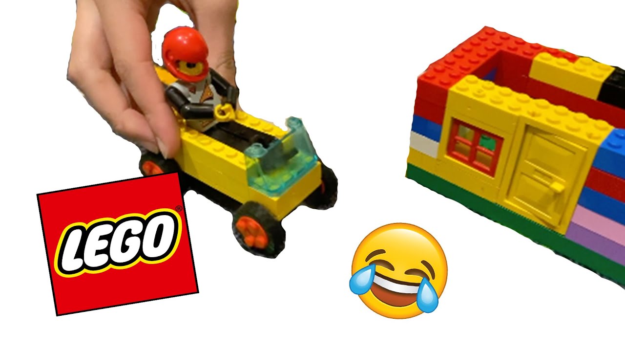 Kids play with LEGO cars and Sylvanian FAMILIES YouTube