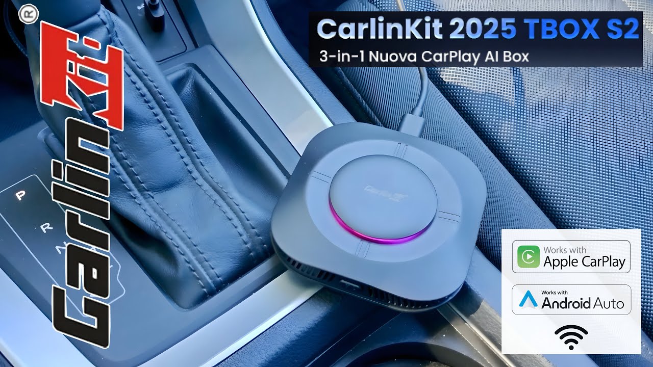 CarlinKit Tbox S2: Porta Android Auto e CarPlay Wireless su Qualsiasi Auto! 🚗📱( Recensione )