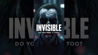Nobody Notices Until You’re Gone | #joker #invisible #monologue #unseen #loneliness #darktruths