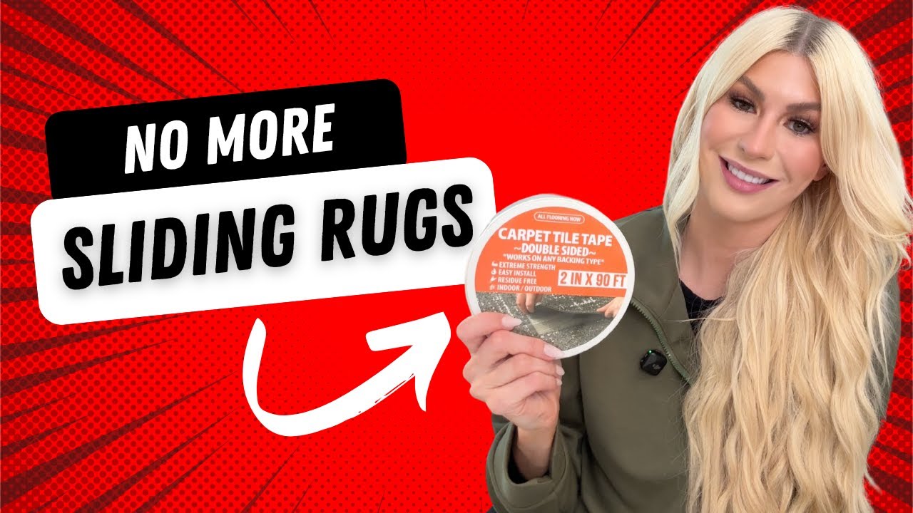 No More Sliding Rugs! Best Double-Sided Carpet Tape That Works 😍 2026 