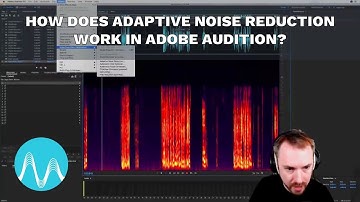 How Does Adaptive Noise Reduction Work in Adobe Audition?
