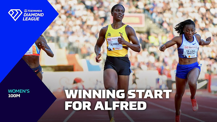 Julien Alfred CRUISES to first 100m win of the season in Oslo - Wanda Diamond League 2025