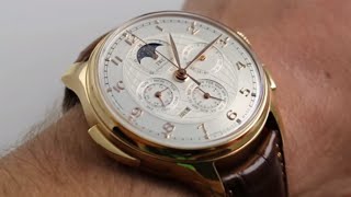 IWC Portuguese Grande Complications Limited Edition IW3774-02 Watch Review  - YouTube