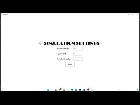 Traffic Simulator Dummy GUI | Java
