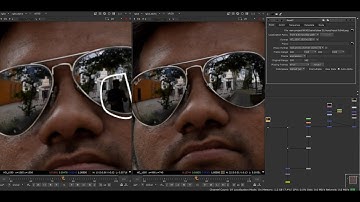Nuke  tutorial – How to remove reflections from glasses  || Clean plate tips and tricks   [HINDI]