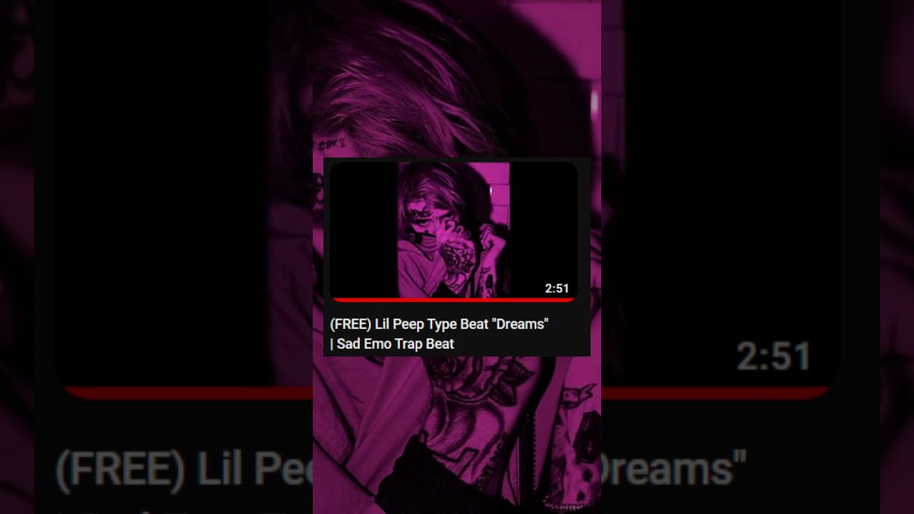 (FREE) Lil Peep Type Beat "Dreams" | Sad Emo Trap Beat