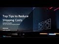 5 Ways to Reduce Your International Shipping Costs