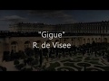 Gigue - Robert De Visée