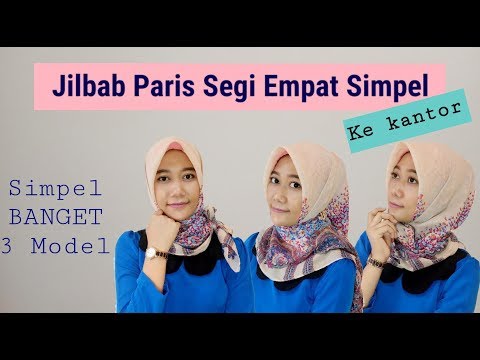 #10 Tutorial Hijab - Cara Pakai Jilbab Segi Empat Simpel Ke Kantor (Simple Square Hijab For Office) #10 Tutorial Hijab - Cara Pakai Jilbab Segi Empat Simpel Ke Kantor (Simple Square Hijab For Office)