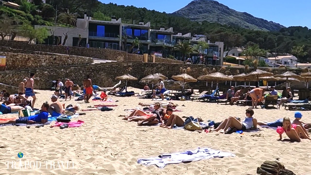 4K Mallorca Spain Topless Beach Walking Tour Beach Tour Spain Beach Beach Walk #4ktour #beach picture