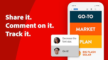 How to Collaborate and Get Feedback in Real Time | Adobe Acrobat