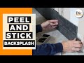 How to Install Peel and Stick Backsplash - Unique Backsplash Ideas