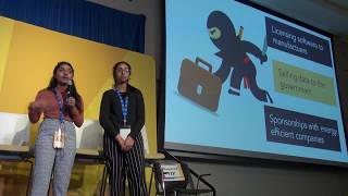KARBO NINJA - the pitch at Cryptochicks