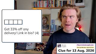 Minute Cryptic 779: Get 33% off any delivery! Link in bio (4)
