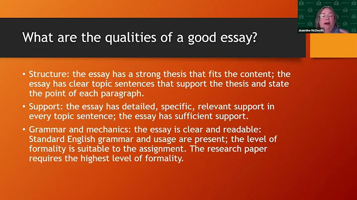 Grading, Assessing, & Teaching Qualities of a Good...