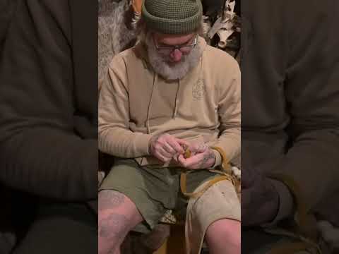 Flute A CLOVIS Point With Hammerstone