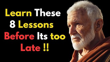 8 Stoic Lessons People Learn Too Late in Life | Stoic Philosophy