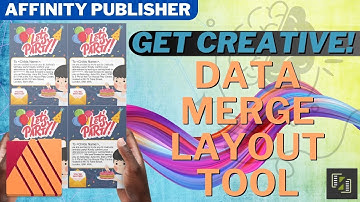 Get Creative With The Data Merge Layout Tool in Affinity Publisher