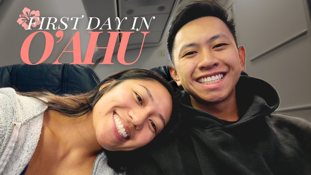 O'AHU VLOG - DAY 1: Hyatt Regency Waikiki and best garlic shrimp on the island! 🍤🤤