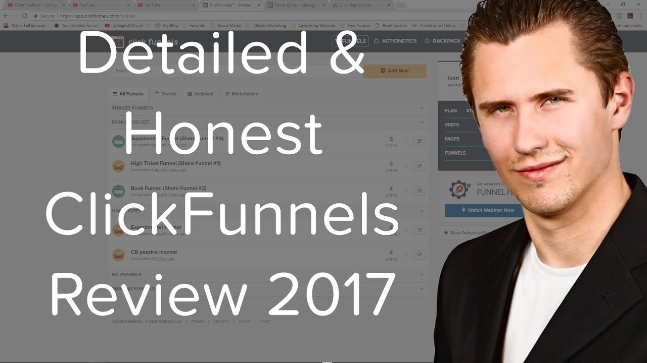 Detailed & Honest ClickFunnels Review 2017 - Pros & Cons
