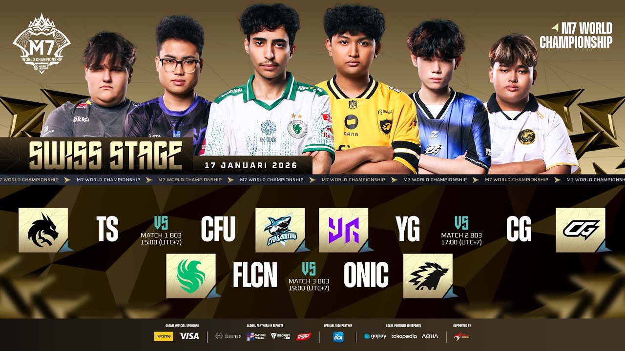 🔴 LIVE | SWISS STAGE HARI 7 | M7 World Championship | (ID)