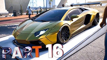 NEED FOR SPEED PAYBACK Walkthrough Gameplay Part 16 - GOLD LAMBORGHINI