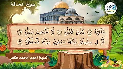 تلاوة خاشعة لسورة الحاقة مع الآيات / الشيخ أحمد محمد طاهر - وفقه الله #أعذب_صوت_سوداني